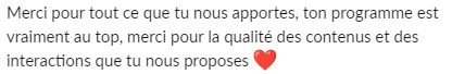 merci anne