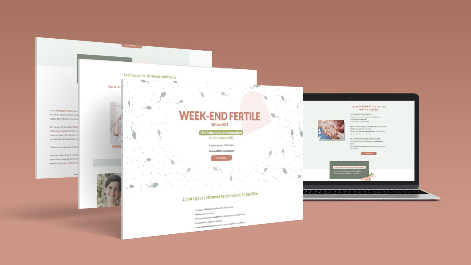 page de vente